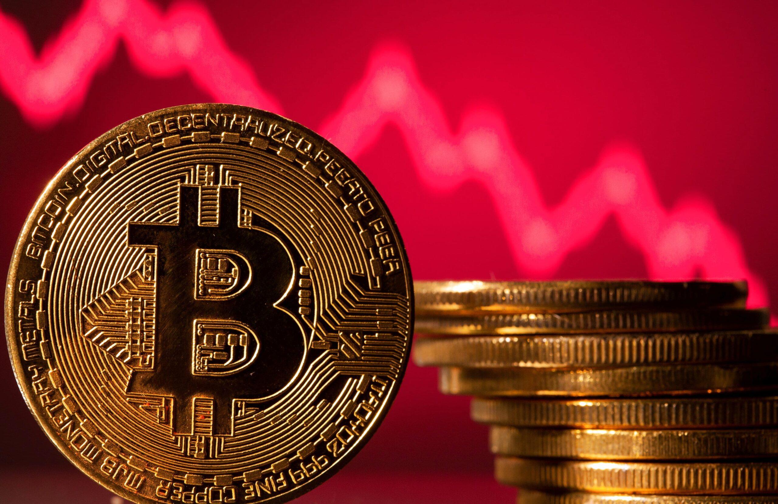 قیمت بیت کوین به زیر 40000 دلار رسید