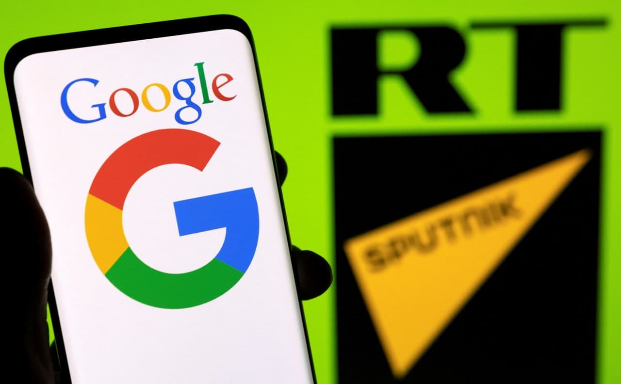 حذف رسانه‌های روسی از پلی استور گوگل