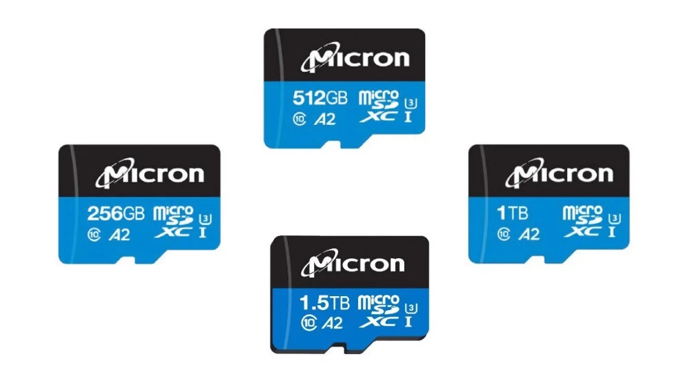 مایکرون از اولین کارت حافظه 1.5 ترابایتی microSD رونمایی کرد