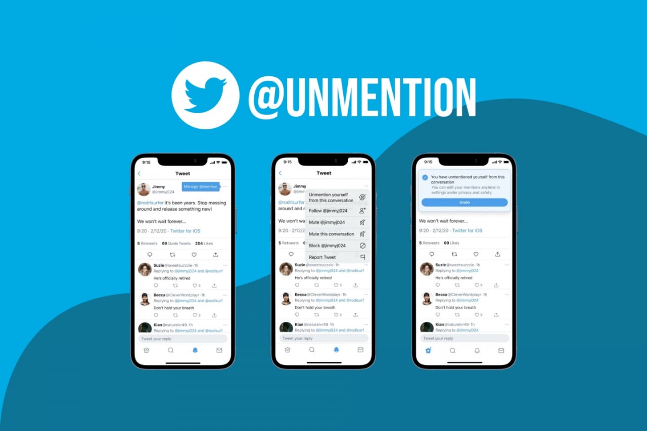 قابلیت Unmention توییتر در دسترس همه کاربران قرار گرفت