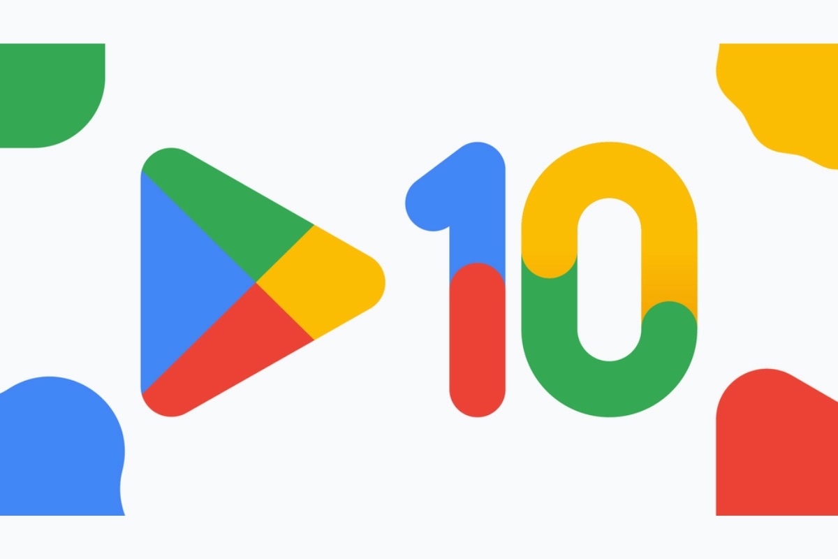 لوگوی گوگل پلی به مناسبت 10 سالگی این فروشگاه تغییر پیدا کرد