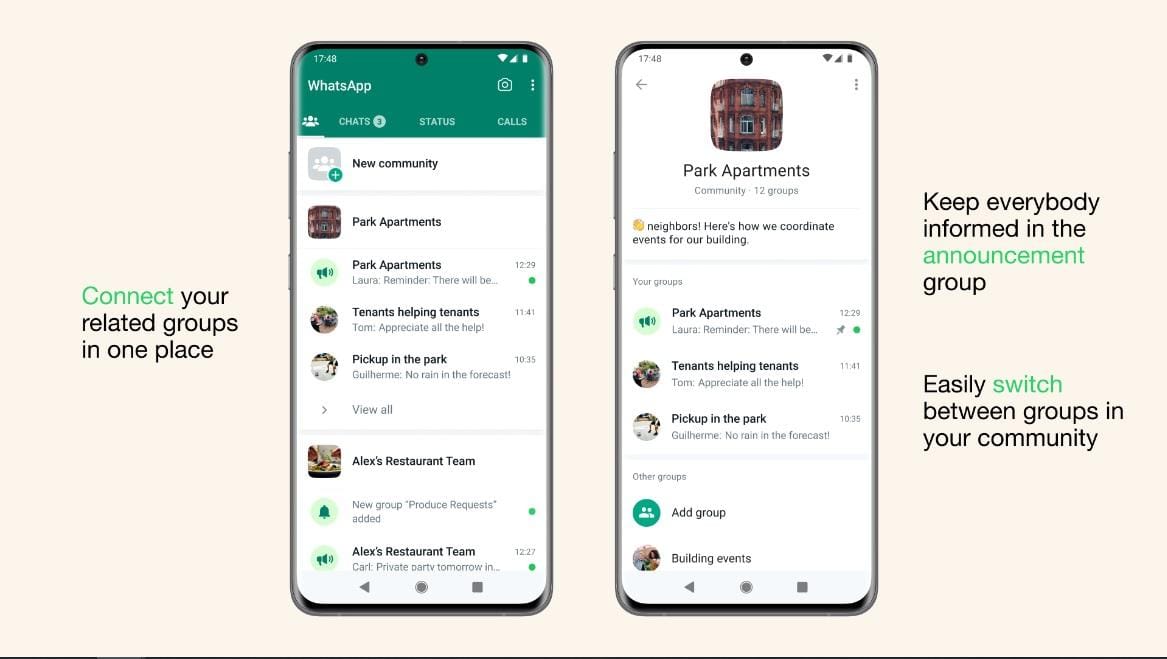 قابلیت Communities رسما به واتسآپ اضافه شد